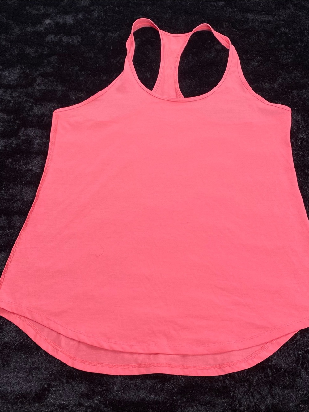 lululemon athletica Coral Pink Racerback Tank Top